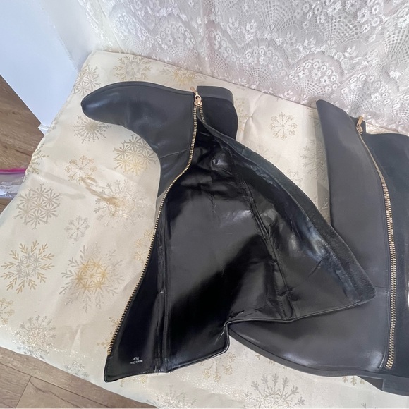 KATE SPADE SATURDAY - Leather & Suede Boots With A Zipper Size 7,5 - Picture 10 of 13